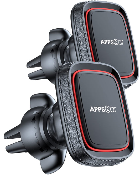 Apps2Car Universal Magnetic Car Phone Holder | 360° Rotation Dashboard Mount |