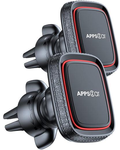 Apps2Car Universal Magnetic Car Phone Holder | 360° Rotation Dashboard Mount |