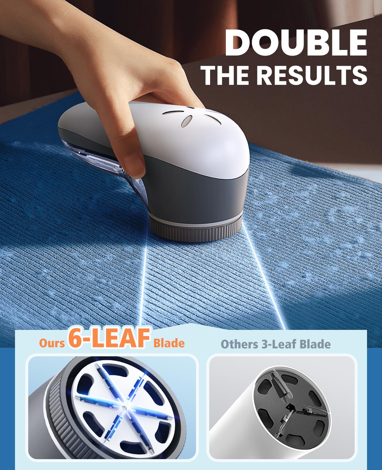 Rechargeable Electric Fabric Shaver – Restore Fabrics Instantly