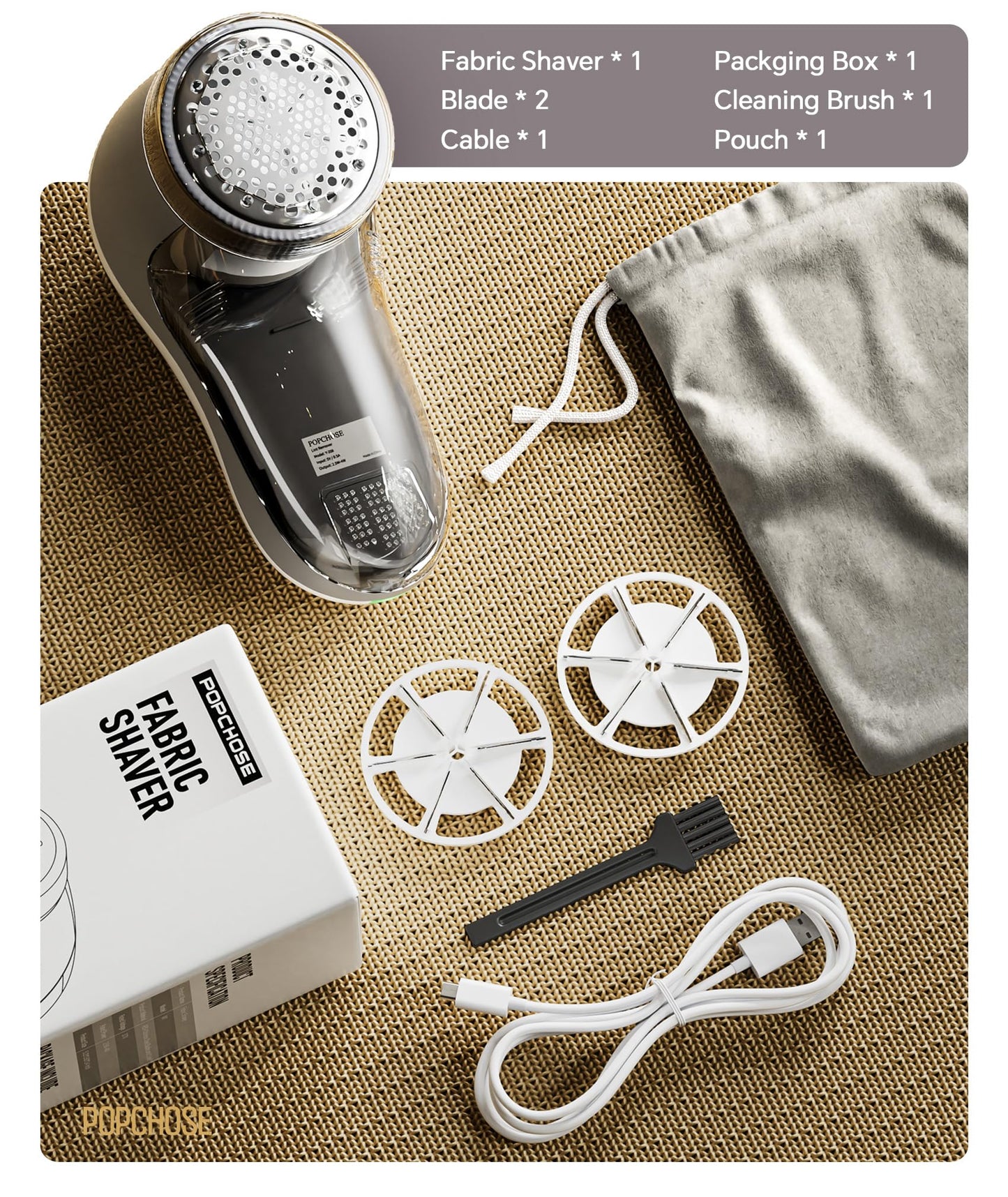 Rechargeable Electric Fabric Shaver – Restore Fabrics Instantly